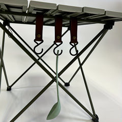 Portable Folding Camping Table with Oxford Cloth Top