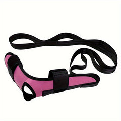 Yoga Stretching Band Fitness Rope with Foot Sleeve for Body Shaping
