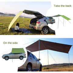 Car SUV Side Sun Shelter Canopy Anti UV Waterproof Awning