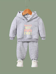 World's Papa Pattern Long Sleeve Hooded Sweatshirt Girls Comfy Hoodies Pullover