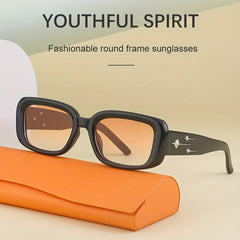 Men's Star Pattern Sunglasses With Box