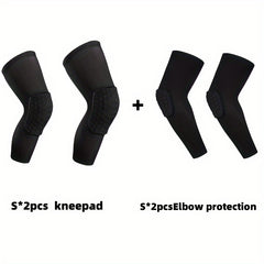 4pc Small Sports Knee Elbow Protection Set Skating Riding Running Yoga