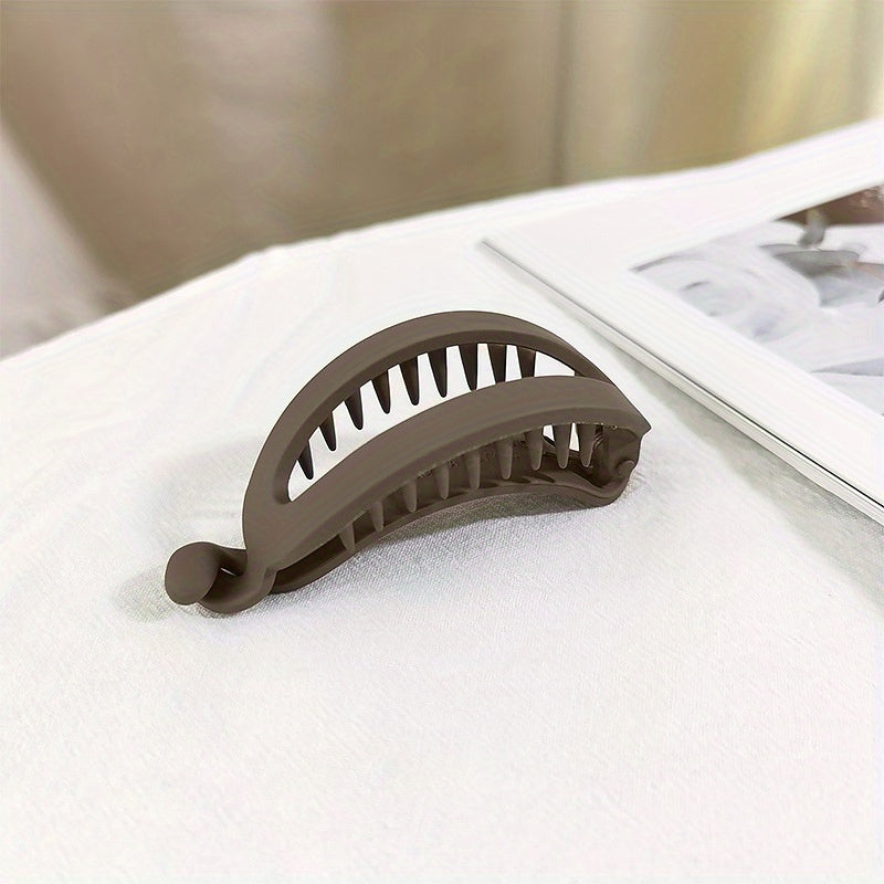 Aylhfo Acrylic Hair Claw Clips Matte Finish for Stylish Ponytails & Updos