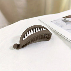 Aylhfo Acrylic Hair Claw Clips Matte Finish for Stylish Ponytails & Updos