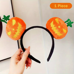 Halloween Hair Hoop Pumpkin Hair Accessories For Girls Teens
