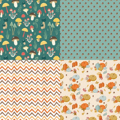 24pcs DIY Photo Album Paper Autumn Thanksgiving Background Paper