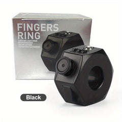 Mini Magical Ring Fidget Roller Toy Teal ABS Material