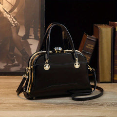 Vintage Rhinestone Satchel Bag Classic Retro Handbag For Party