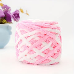 Coarse Wool Needlework Knitting Blanket Slippers Bib Hat