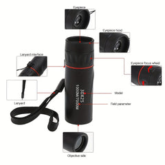 HD Monocular Telescope for Outdoor Bird Watching Concerts Games