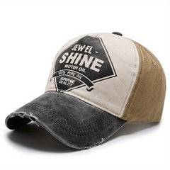 Unisex Baseball Cap Outdoor Casual Retro Ripped Cap