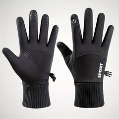 Waterproof Warm Touch Screen Sports Gloves for Snow Driving Running Cycling