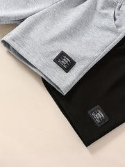2pcs Boys Quick Drying Shorts for Summer Outdoor