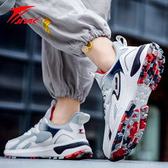 Men's Chunky Lace-up Sneakers Breathable Athletic Shoes