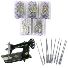 50pcs Universal Sewing Machine Needles 5 Sizes For Singer Brother Home