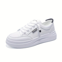 Women's Platform Sports Shoes Lace Up Skate Shoes