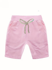 Kids Casual Jogger Shorts Unisex Sweat Shorts Bike Shorts for Beach