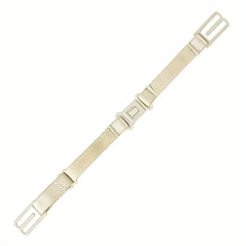 Adjustable Bra Strap Clips Elastic Shoulder Belt Buckle