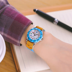 Boys Cartoon Watch with Nylon Strap - Holiday Gift