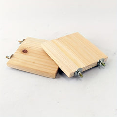 Wood Parrot Bird Perch Stand Platform For Pet Playing