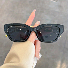 Cat Eye Sunglasses Metal Chain Charm Glasses UV400
