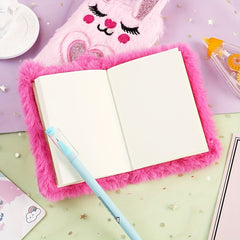 Cartoon Bunny Plush Notebook
