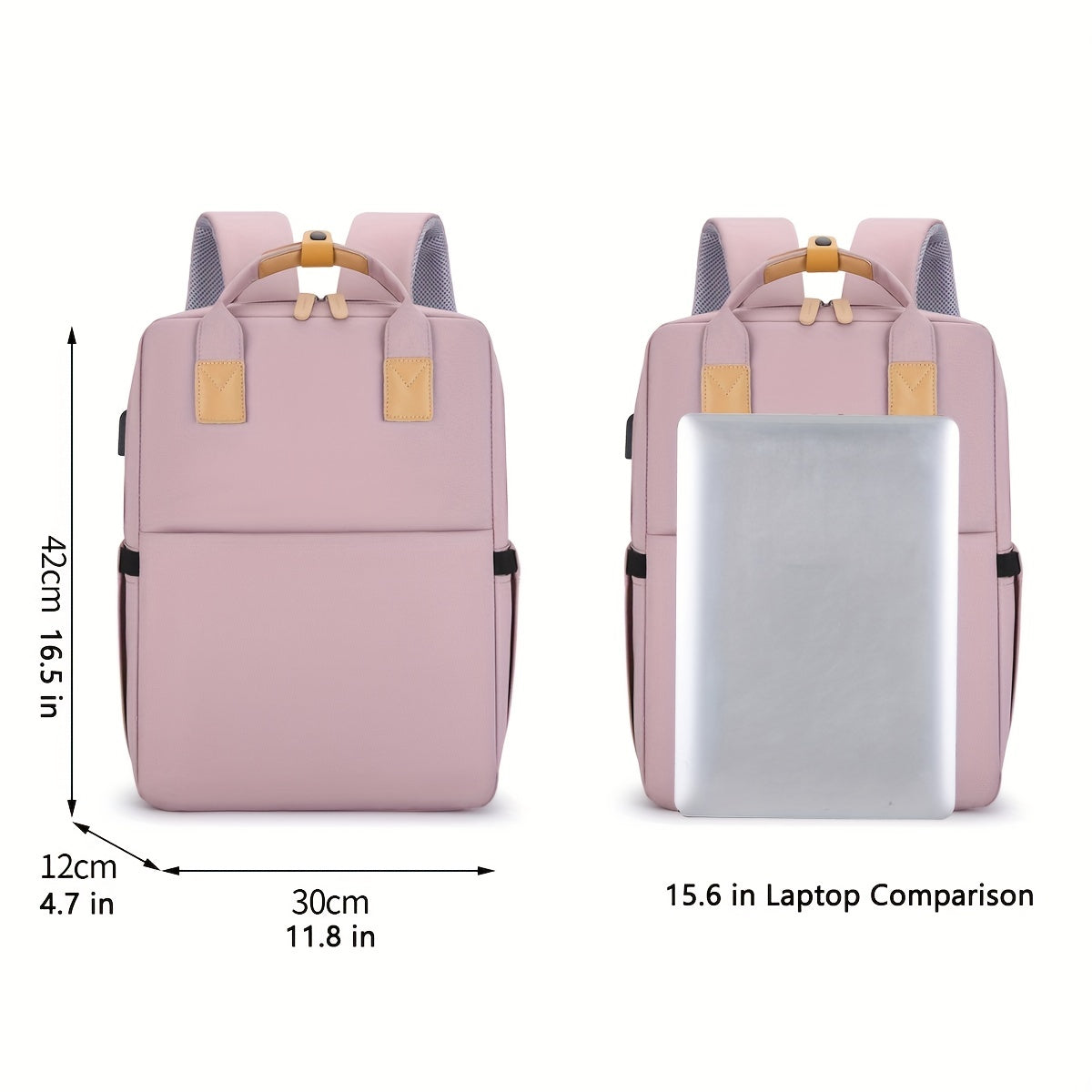 Large Capacity Cube Backpack Durable Lightweight Carry on Bag