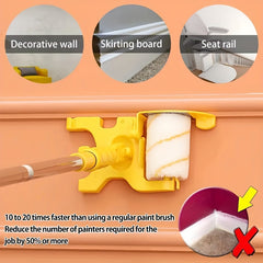 Paint Edger Roller Combo Kit for Home Room Wall Ceiling Window Painting