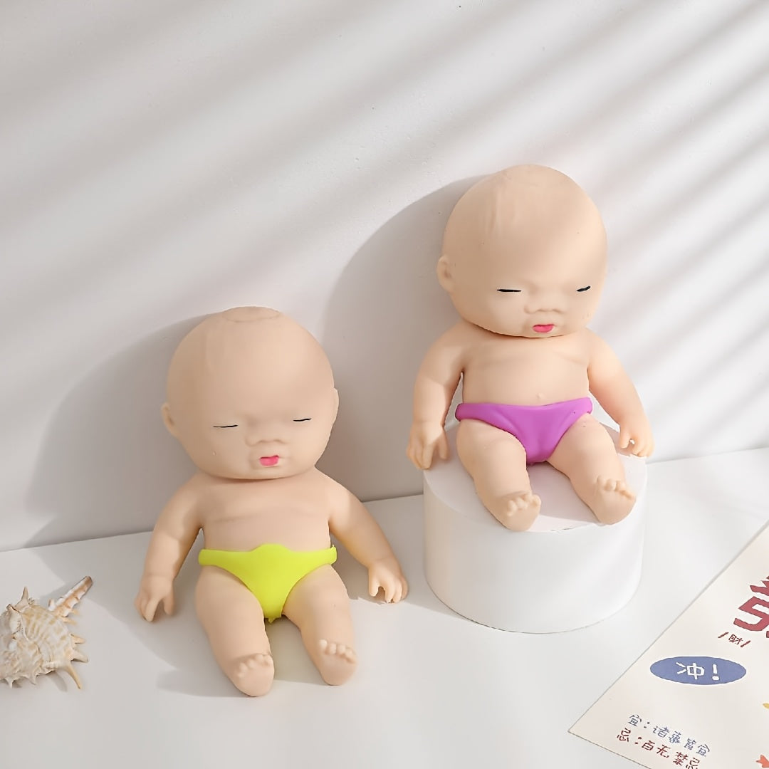 Mini Doll Stress Relief Squeeze Toy Underwear