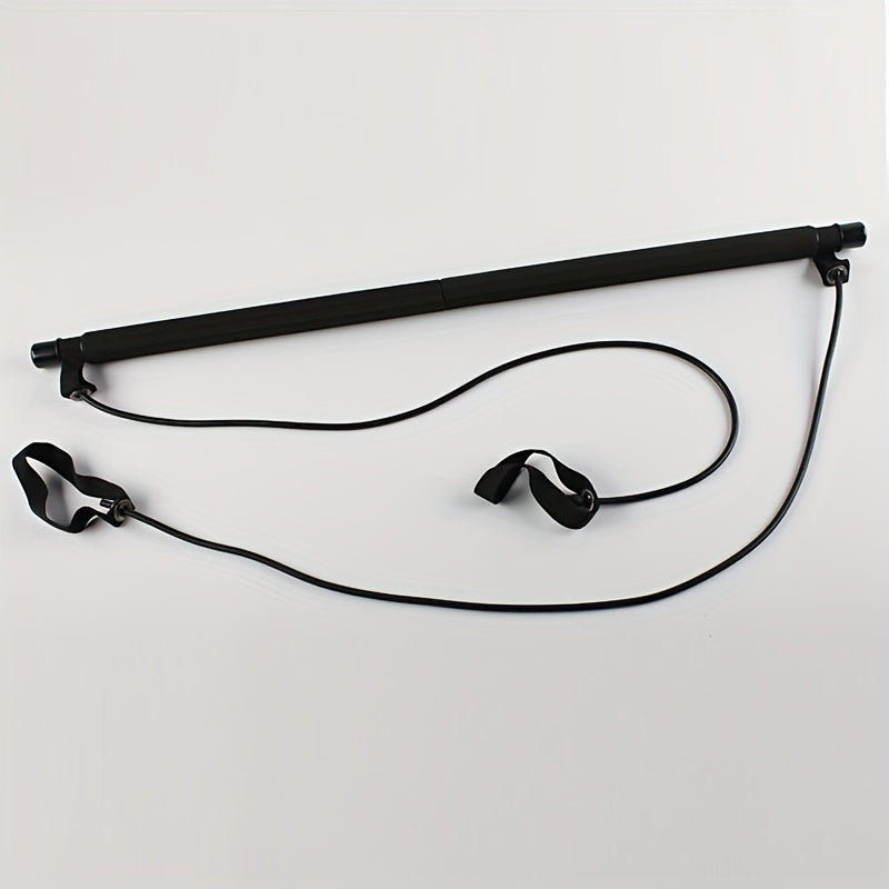 Adjustable Pilates Bar Yoga Fitness Equipment Home Gym