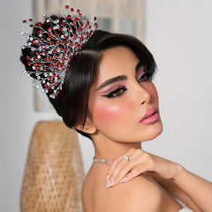 Sparkling Rhinestone Bridal Hair Comb for Weddings Prom HP889