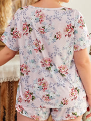 Floral Print Pajama Set for Women