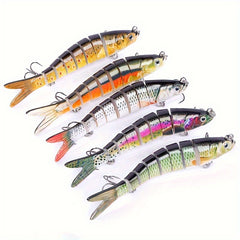 1pc 13 27g Sinking Fishing Lure 8 segment Wobbler Lure Artificial Hard Bait
