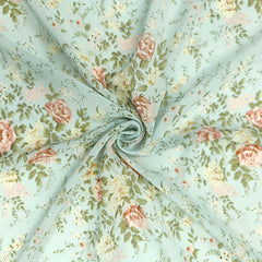 Comfortable Breathable Chiffon Fabric DIY Clothes Pants Dress 3yd Cut