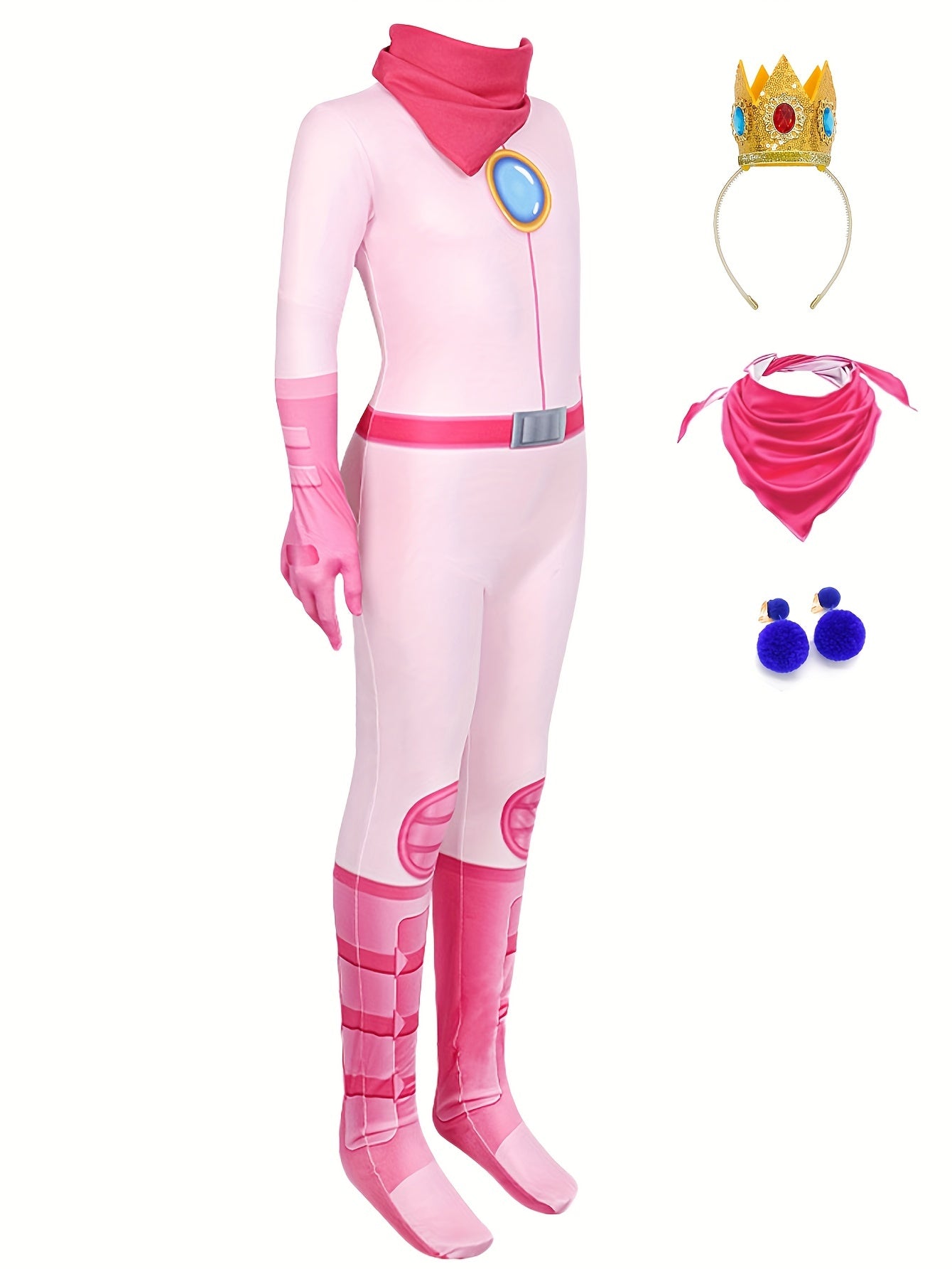 Girls Princess Costume Halloween Carnival Cosplay Party Suits Hero