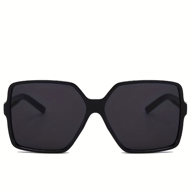 Oversized Square Sunglasses Casual Gradient Glasses UV400