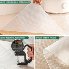 Clear Shelf Liners Waterproof Non Slip Fridge Liner Mats