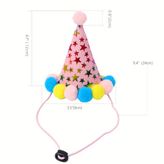 Dog Birthday Bandana & Hat Set - Pet Party Supplies