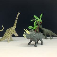 12pcs Colorful Dinosaur Toys Detailed PVC Collectible Figures