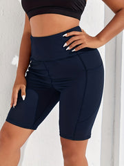 High Rise Stretchy Fitness Shorts