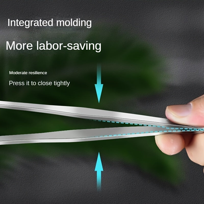 Long Handle Stainless Steel Pet Feeding Tweezers for Turtle Arowana