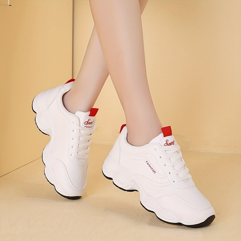 Women's Lace up Athletic Running Shoes Lightweight Sneakers