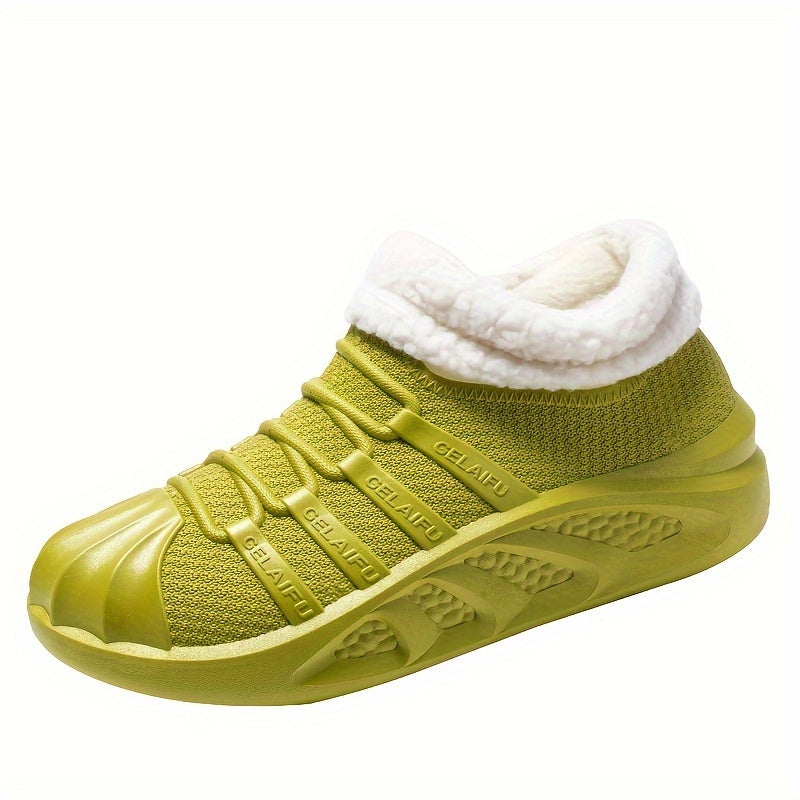 Women's Waterproof Non-slip Outdoor Warm Rain Boots