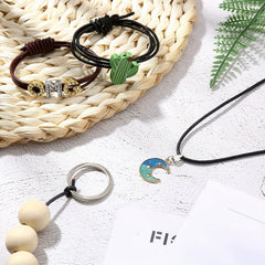 2mm Wide Leather Jewelry Rope for DIY Necklace Bracelet Making Kit