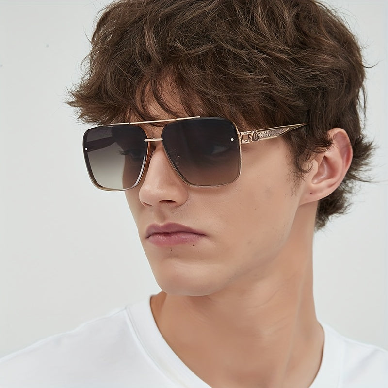Men's Large Frame UV Protection Sunglasses for Outdoor Holiday