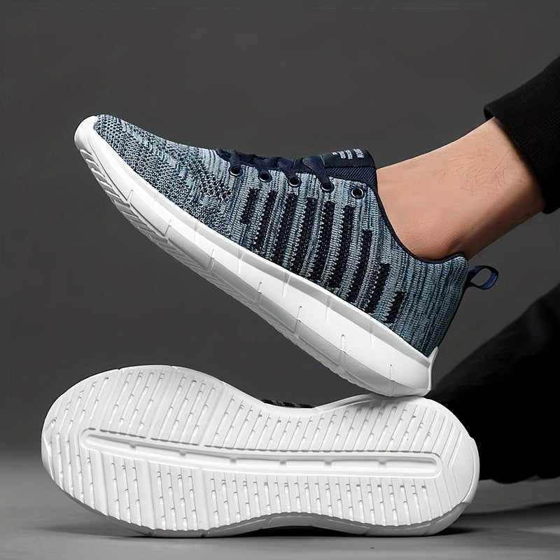 Men's Lightweight Knit Casual Shoes for Jogging Traveling