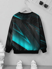 Teens 3D Print Sweatshirt Kids Casual Pullover Street Wear