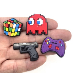 17pcs Funny Shoe Charms Set for Kids and Adults