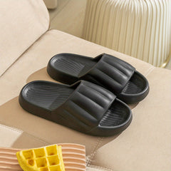 Men's Lightweight Non Slip Slides Open Toe Quick Dry Slippers