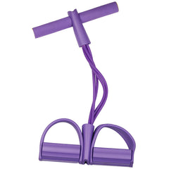 Resistance Band With Pedals for Home Fitness